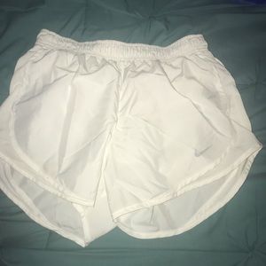 White Nike Shorts